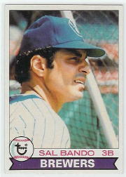 1979 Topps Baseball Cards      550     Sal Bando